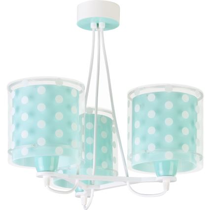 Dalber 41007H - Lampadario per bambini DOTS 3xE27/60W/230V