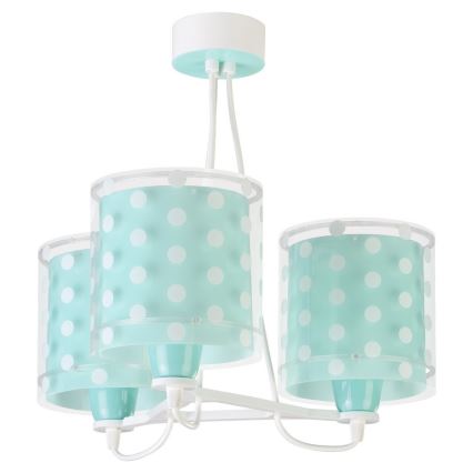 Dalber 41007H - Lampadario per bambini DOTS 3xE27/60W/230V