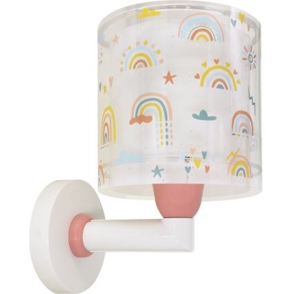 Dalber 41199 - Lampada da parete per bambini RAINBOW 1xE27/15W/230V multicolore