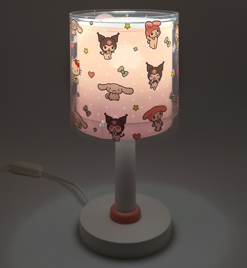 Dalber 41251 - Lampada notturna LED per bambini HELLO KITTY&FRIENDS 1xG4/4W/230V rosa