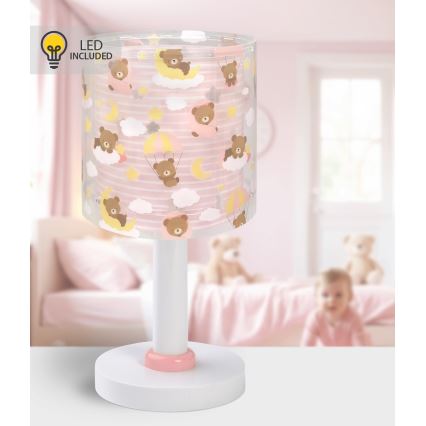Dalber 41571S - Lampada LED per bambini BABY TEDDY 1xG4/4W/230V rosa