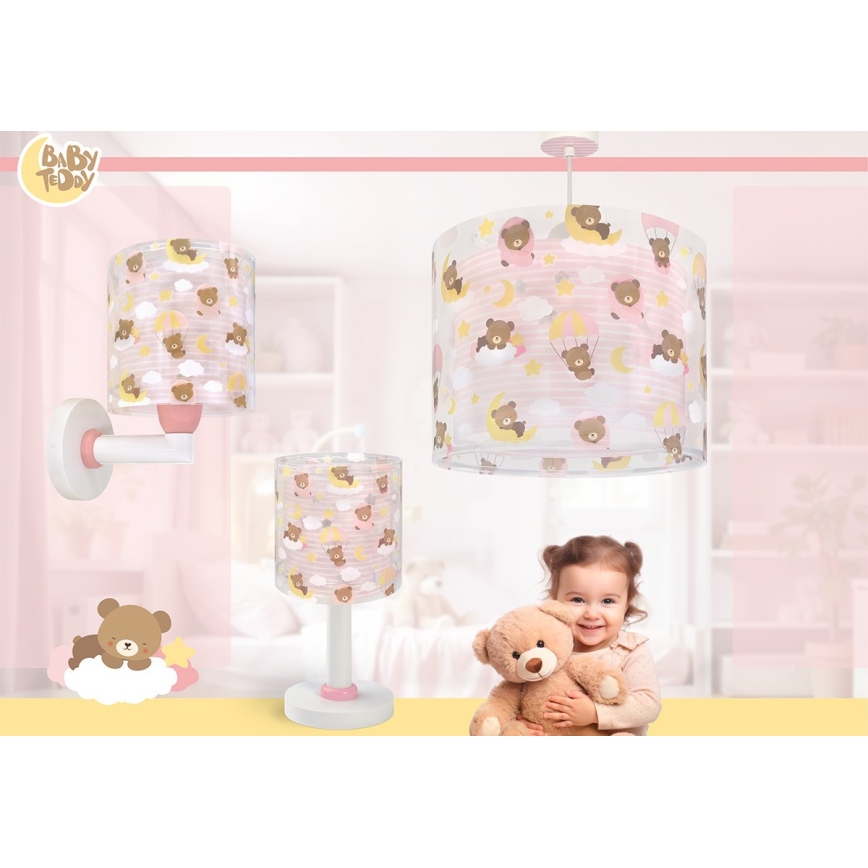 Dalber 41571S - Lampada LED per bambini BABY TEDDY 1xG4/4W/230V rosa