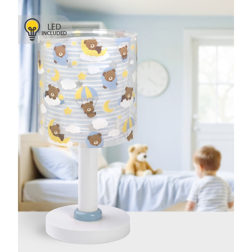 Dalber 41571T - Lampada LED per bambini BABY TEDDY 1xG4/4W/230V blu