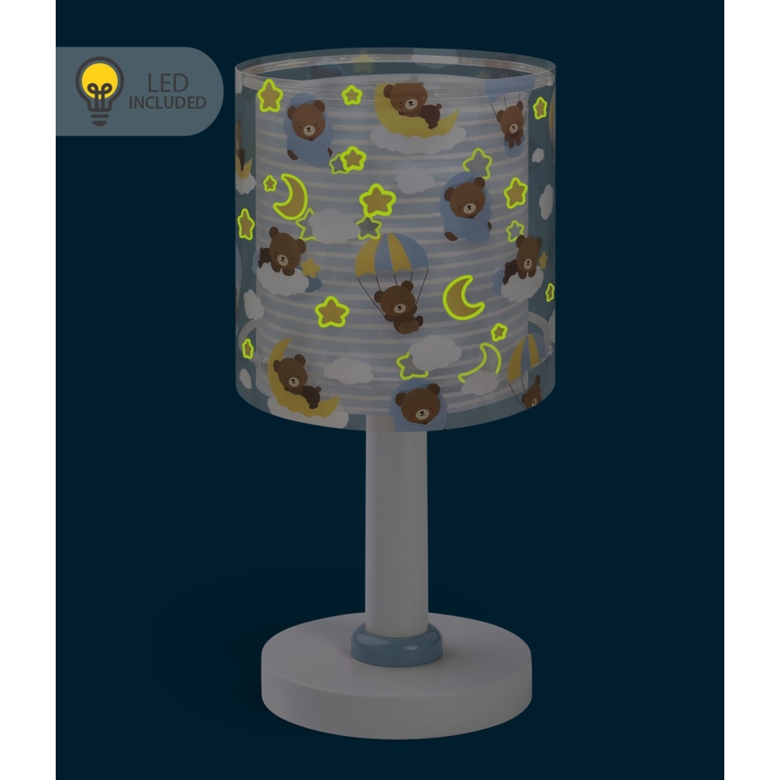 Dalber 41571T - Lampada LED per bambini BABY TEDDY 1xG4/4W/230V blu