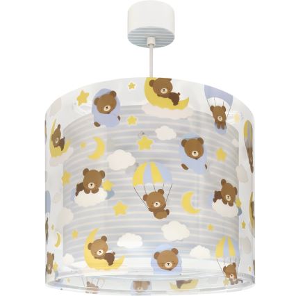Dalber 41572T - Lampadario per bambini BABY TEDDY 1xE27/15W/230V blu
