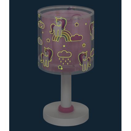 Dalber 41591N - Lampada LED per bambini UNICORNS 1xG4/4W/230V rosa