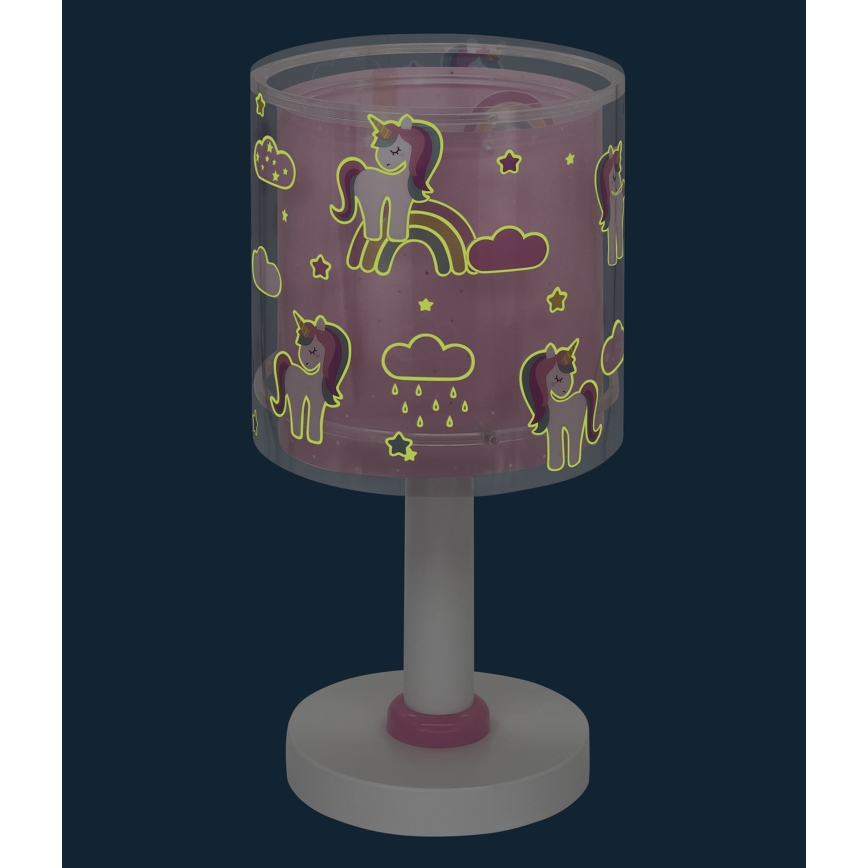 Dalber 41591N - Lampada LED per bambini UNICORNS 1xG4/4W/230V rosa