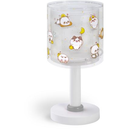 Dalber 41761E - Lampada da tavolo LED per bambini KAWAII FRIENDS 1xG4/4W/230V grigia