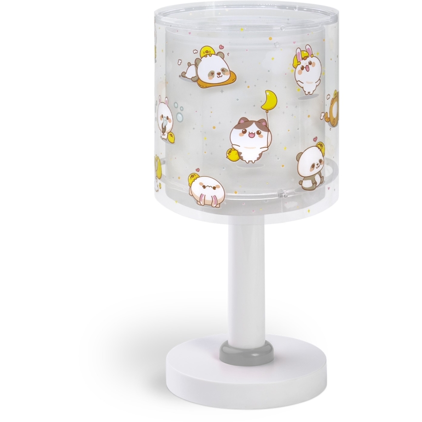 Dalber 41761E - Lampada da tavolo LED per bambini KAWAII FRIENDS 1xG4/4W/230V grigia