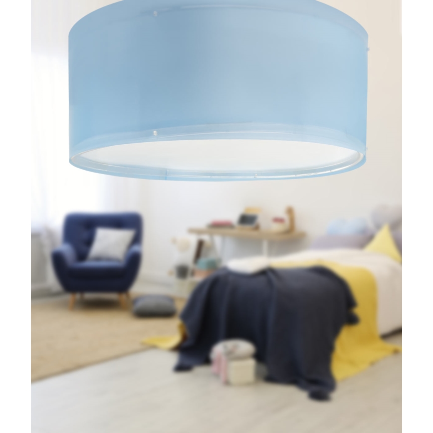 Dalber 42006T - Plafoniera per bambini COLOR LIGHT 2xE27/15W/230V blu