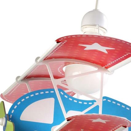 Dalber 54002 - Lampadario per bambini BABY AEROPLANO 1xE27/60W/230V