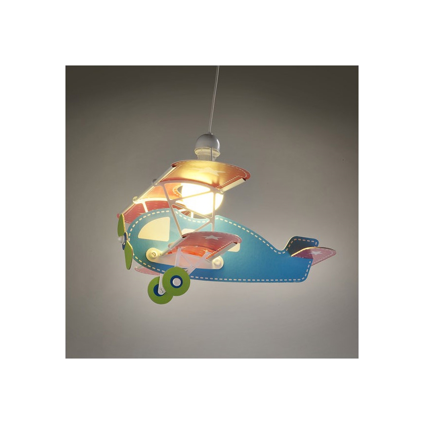 Dalber 54002 - Lampadario per bambini BABY AEROPLANO 1xE27/60W/230V