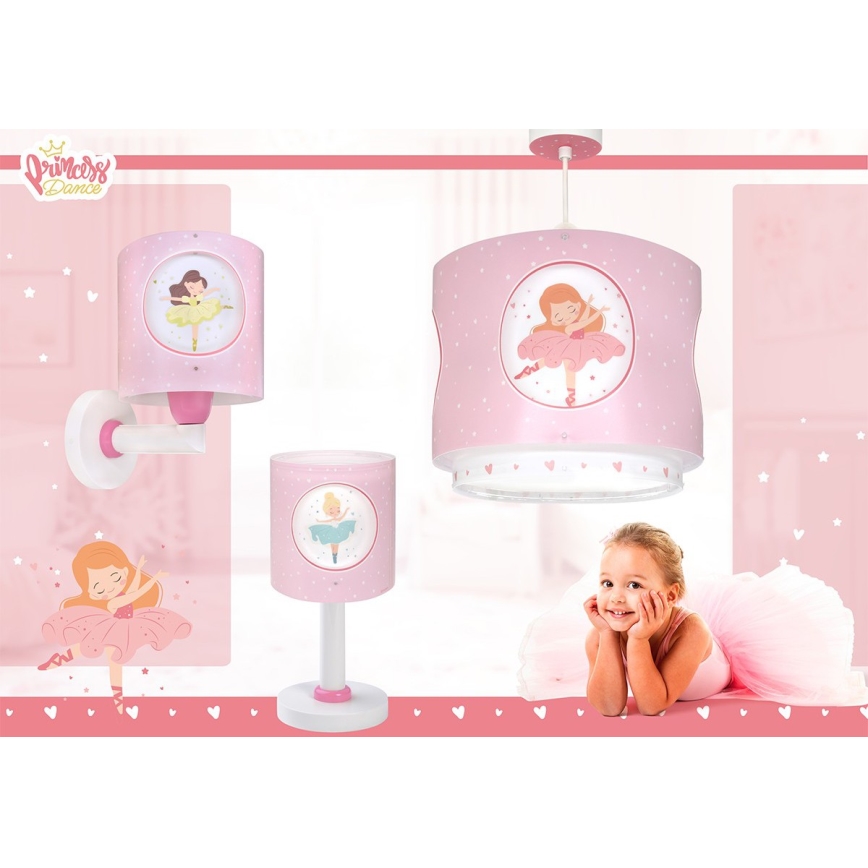 Dalber 60911 - Lampada LED per bambini PRINCESS DANCE 1xG4/4W/230V rosa