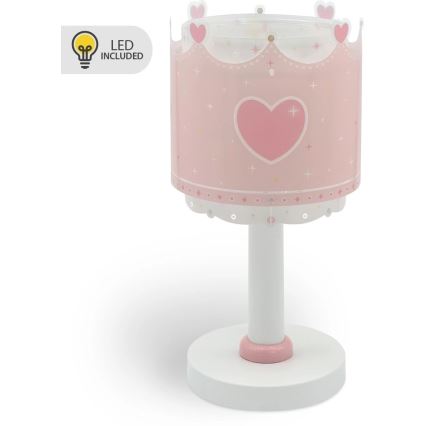 Dalber 61101N - Lampada LED per bambini LITTLE QUEEN 1xG4/4W/230V rosa