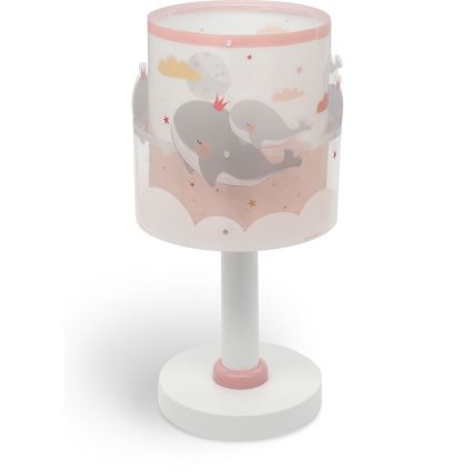 Dalber 61171S - Lampada per bambini WHALE DREAMS 1xE14/8W/230V rosa