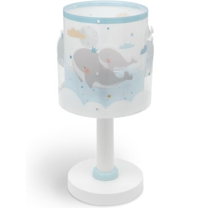 Dalber 61171T - Lampada per bambini WHALE DREAMS 1xE14/8W/230V blu