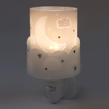 Dalber 61235E - LED Lampada piccola con spina integrata MOON 1xE14/0,5W/230V