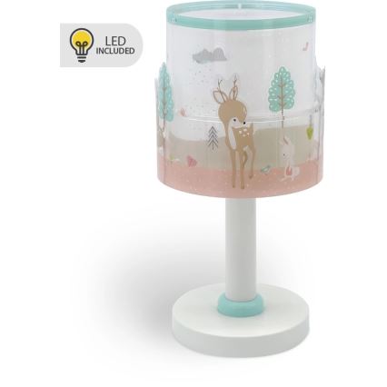 Dalber 61271N - Lampada LED per bambini LOVING DEER 1xG4/4W/230V multicolore