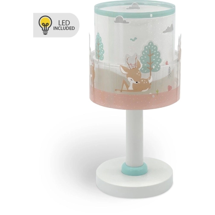 Dalber 61271N - Lampada LED per bambini LOVING DEER 1xG4/4W/230V multicolore
