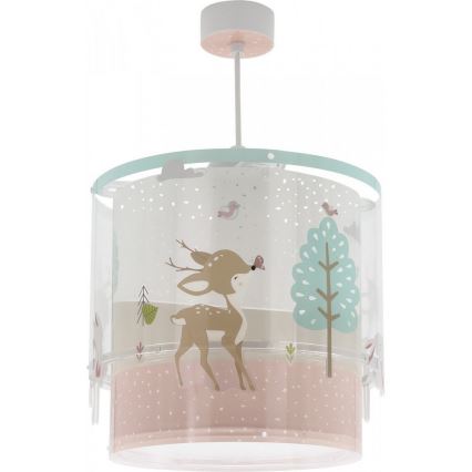 Dalber 61272 - Lampadario per bambini LOVING DEER 1xE27/60W/230V