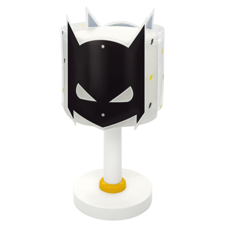 Dalber 61801N - Lampada LED per bambini DARK HERO 1xG4/4W/230V bianco/nero