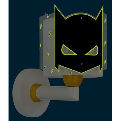 Dalber 61809 - Applique da parete per bambini DARK HERO 1xE27/15W/230V