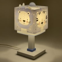 Dalber 63111T - Lampada per bambini JUNGLE 1xE14/40W/230V blu