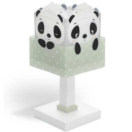 Dalber 63161H - Lampada per bambini PANDA 1xE14/40W/230V verde