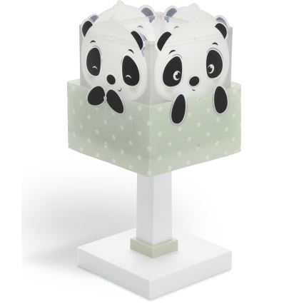 Dalber 63161H - Lampada per bambini PANDA 1xE14/40W/230V verde