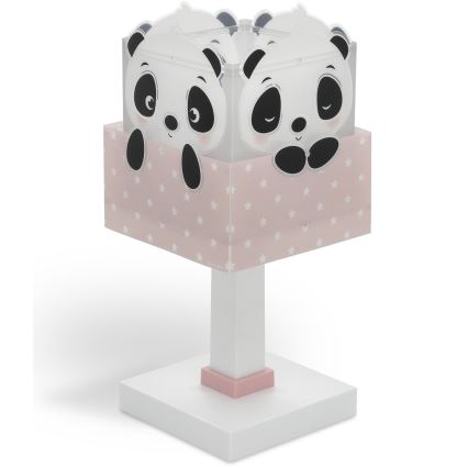 Dalber 63161S - Lampada per bambini PANDA 1xE14/40W/230V rosa