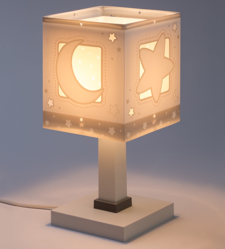 Dalber 63231NE - Lampada LED per bambini MOONLIGHT 1xG4/4W/230V grigia