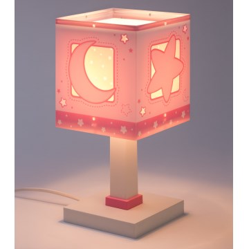 Dalber 63231NS - Lampada LED per bambini MOONLIGHT 1xG4/4W/230V rosa