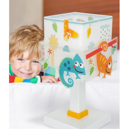 Dalber 63311 - Lampada per bambini HAPPY JUNGLE 1xE14/8W/230V