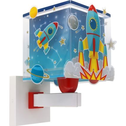 Dalber 63359 - Applique per bambini ROCKET 1xE27/15W/230V