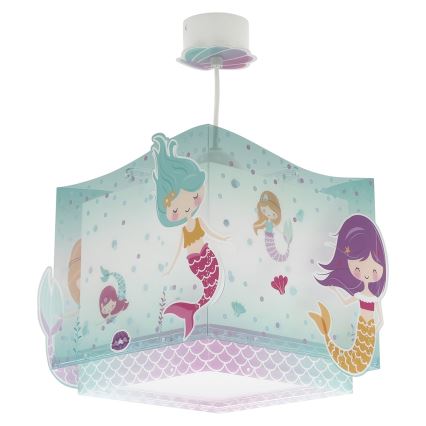 Dalber 63442 - Lampadario per bambini MERMAIDS 1xE27/60W/230V