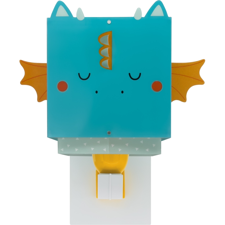 Dalber 64389 - Applique per bambini LITTLE DRAGON 1xE27/15W/230V