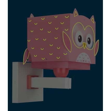 Dalber 64489 - Applique da parete per bambini LITTLE FRIENDS 1xE27/15W/230V