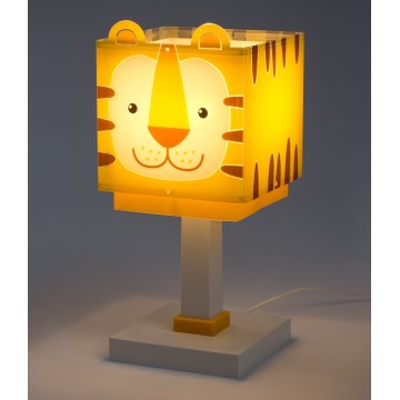 Dalber 64561N - Lampada LED per bambini LITTLE TIGGER 1xG4/4W/230V arancione