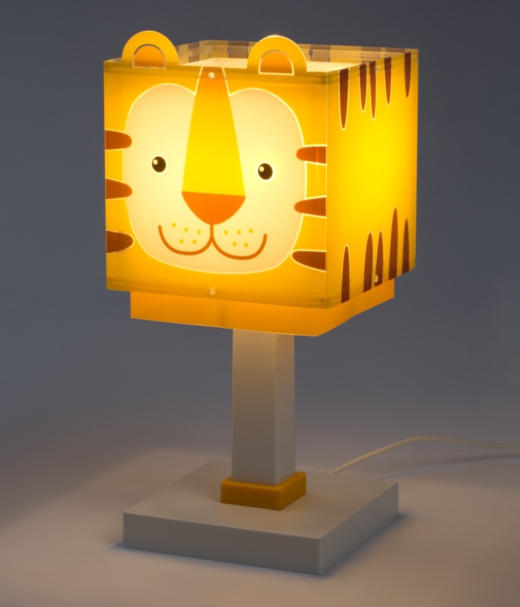 Dalber 64561N - Lampada LED per bambini LITTLE TIGGER 1xG4/4W/230V arancione