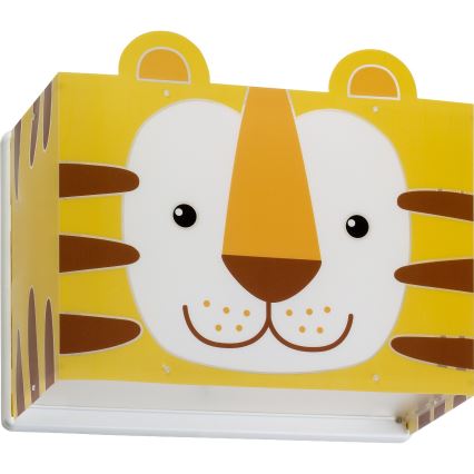 Dalber 64568 - Applique per bambini LITTLE TIGER 1xE27/60W/230V