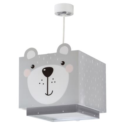 Dalber 64572 - Lampadario per bambini LITTLE TEDDY 1xE27/60W/230V