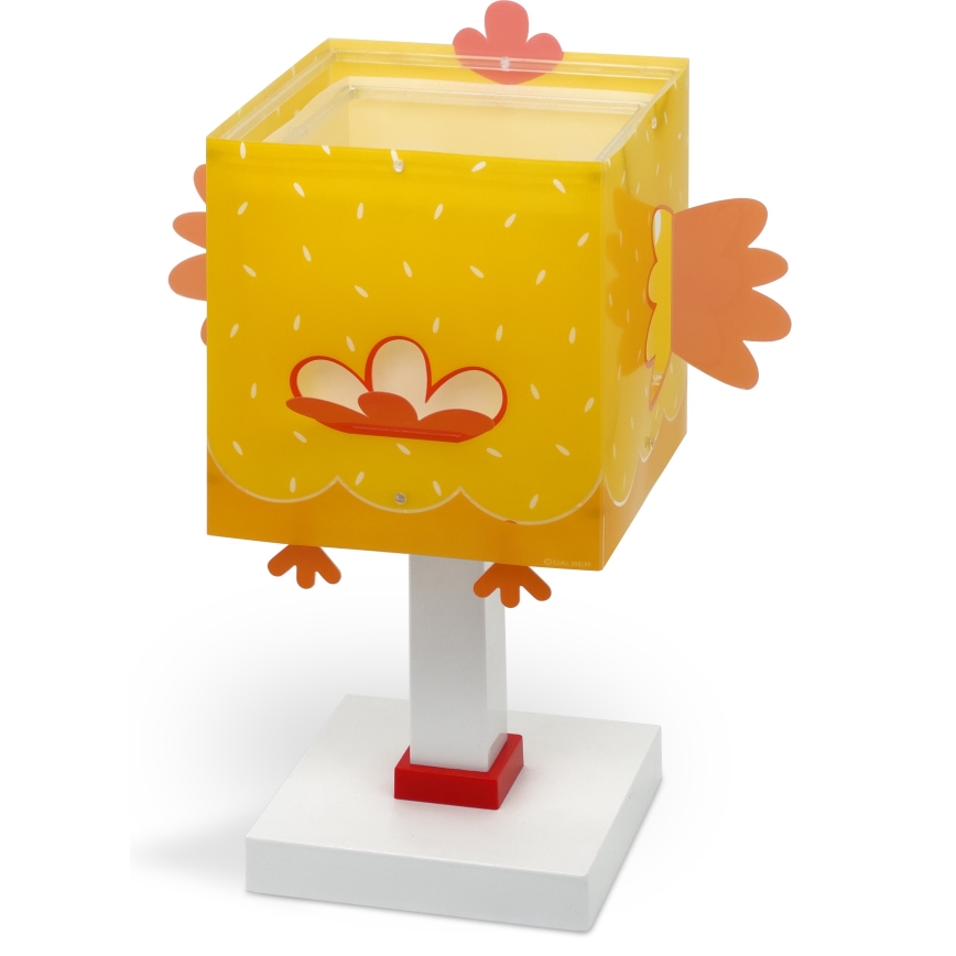 Dalber 64641 - Lampada per bambini LITTLE CHICKEN 1xE14/8W/230V