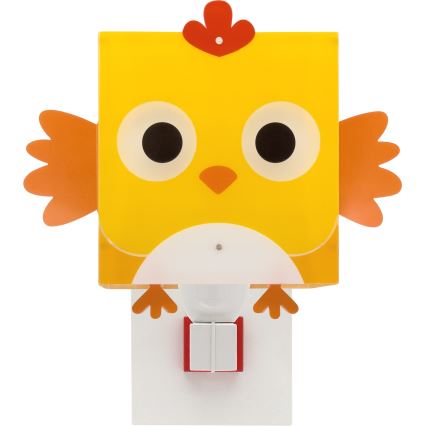 Dalber 64649 - Applique per bambini LITTLE CHICKEN 1xE27/15W/230V