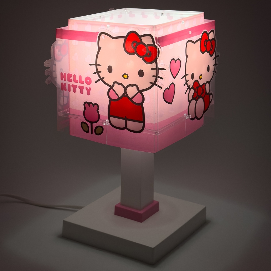 Dalber 73261 - Lampada LED per bambini HELLO KITTY 1xG4/4W/230V rosa