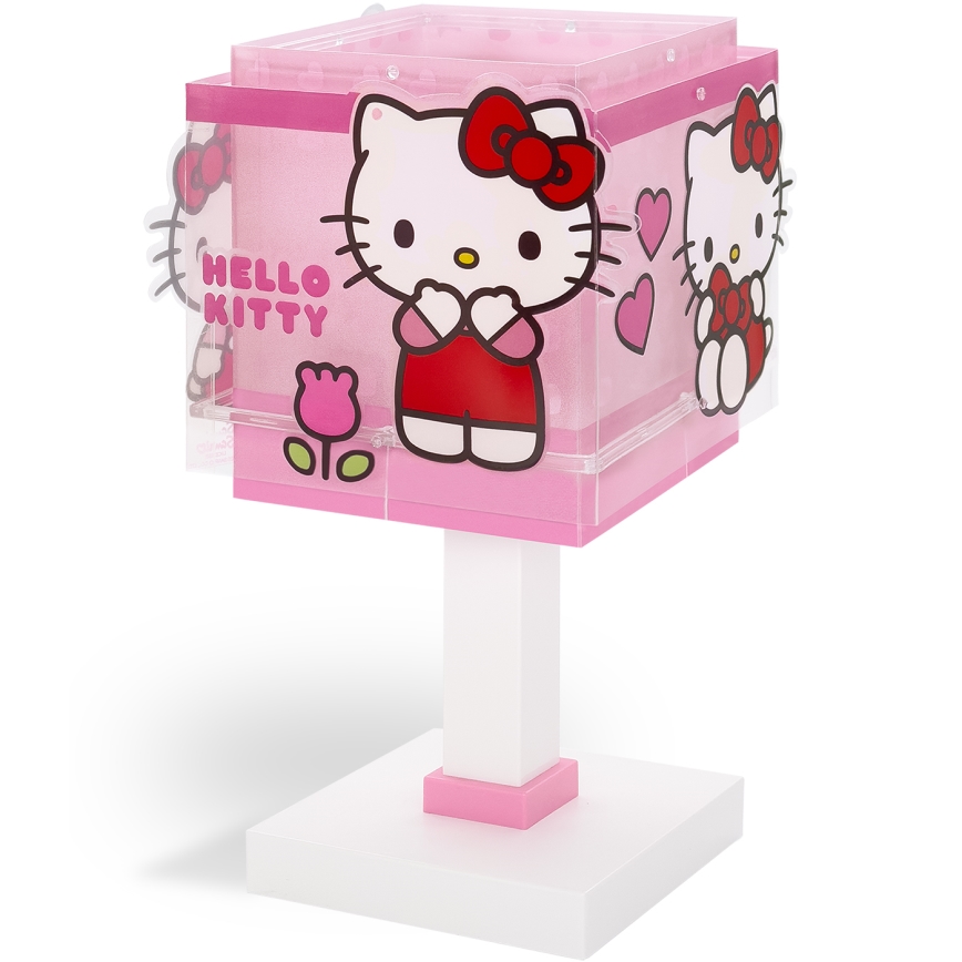 Dalber 73261 - Lampada LED per bambini HELLO KITTY 1xG4/4W/230V rosa