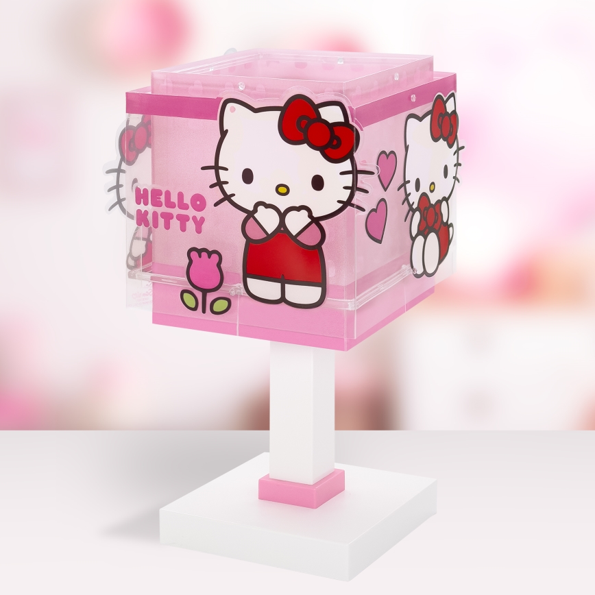 Dalber 73261 - Lampada LED per bambini HELLO KITTY 1xG4/4W/230V rosa