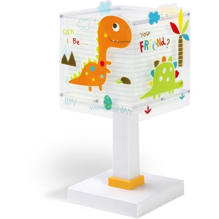Dalber 73451N - Lampada LED da comodino per bambini DINOS 1xG4/4W/230V multicolore