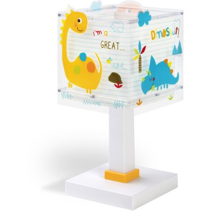 Dalber 73451N - Lampada LED da comodino per bambini DINOS 1xG4/4W/230V multicolore