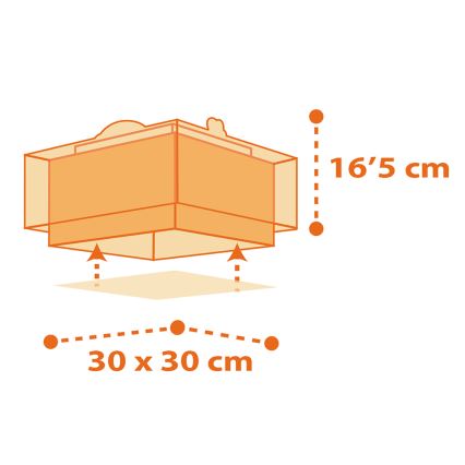 Dalber 73456 - Plafoniera per bambini DINOS 2xE27/60W/230V