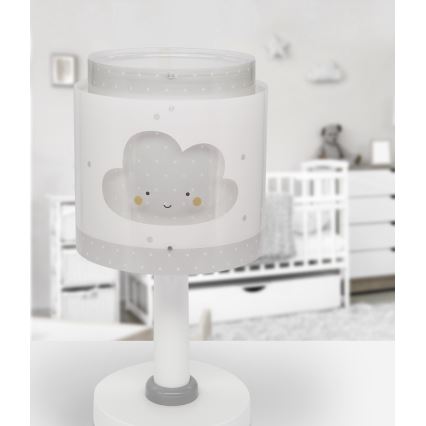 Dalber 76011E - Lampada per bambini BABY DREAMS 1xE14/8W/230V grigio